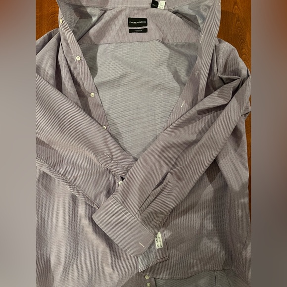 Emporio Armani Button-Up Dress Shirt - Size L (41/16) - Picture 1 of 5